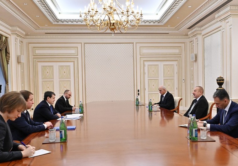 Prezident İlham Əliyev Rusiya Prezidentinin köməkçisini qəbul edib