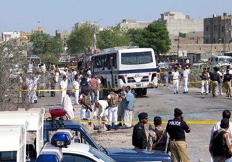 Ziyarətçilərin avtobusunda terror: 20 ölü...