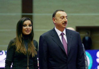 Azərbaycan prezidenti Milli Gimnastika Arenasında tikinti işləri ilə tanış olub