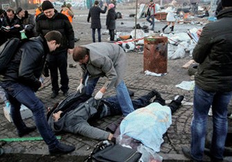 Ukrayna: Həmkarların binasında 40-50 nəfər diri-diri yanıb