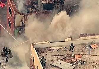 Nyu-Yorkda dəhşətli partlayış: 2 bina çökdü, 2 ölü, 17 yaralı