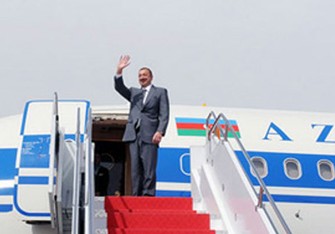 Azərbaycan prezidentinin İrana rəsmi səfəri başladı
