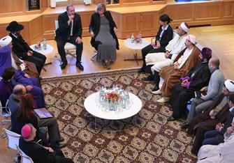Gürcüstan prezidenti azərbaycanlı din xadimləri ilə görüşüb - Fotolar