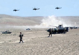 Azərbaycanda irimiqyaslı hərbi təlimlər başladı