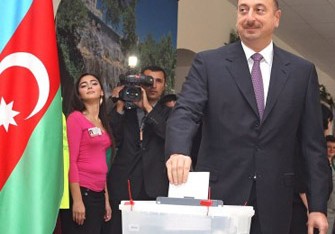 Prezident İlham Əliyev səs verib