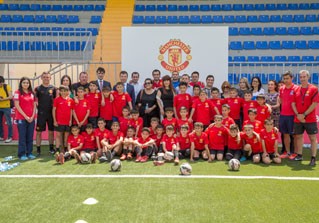 “Mançester Yunayted” Yay Futbol Məktəbinin növbəti mərhələsinə start verilib