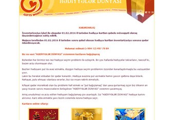Hədiyyə kartlarına etibar etmək olarmı? 