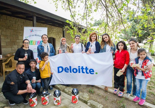 Deloitte Azərbaycan ağacəkmə kampaniyası keçirib