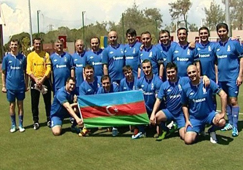 Parlamentlərarası futbol turnirində Azərbaycan komandası ikinci olub