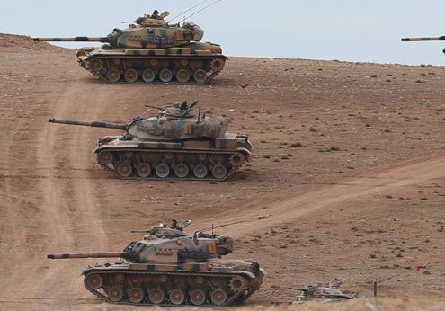 Türkiyə Suriyaya əlavə tanklar göndərdi