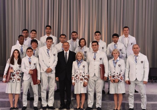 Prezident Rio Olimpiadasında iştirak etmiş idmançılarla görüşüb