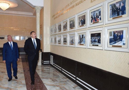 Xaçmazda Heydər Əliyev Mərkəzinin yeni binasının açılışı olub - Fotolar