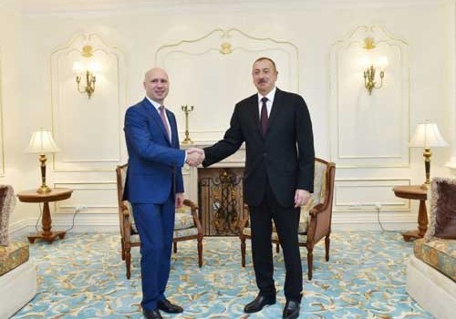 Azərbaycan prezidenti Bişkekdə Moldova baş naziri ilə görüşüb