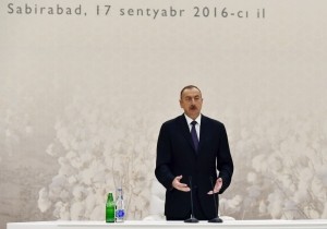 Azərbaycan prezidenti: "2016-cı il pambıqçılığın inkişafı üçün həlledici il olacaq"