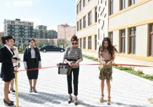 Masazırda Heydər Əliyev Fondunun dəstəyi ilə inşa edilən orta məktəbin açılışı olub