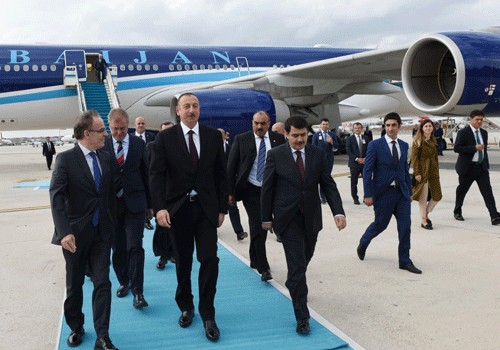 Azərbaycan prezidenti 23-cü Dünya Enerji Konfransında iştirak etmək üçün İstanbula gəlib