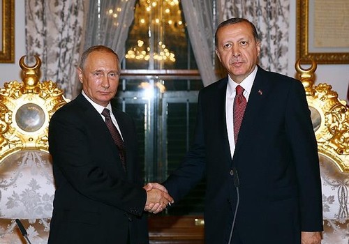 İstanbulda Ərdoğan və Putin arasında görüş keçirilib