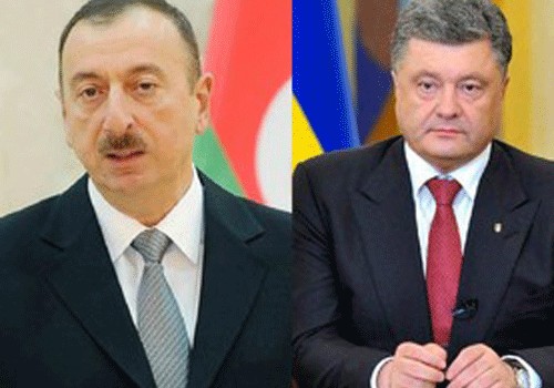 Azərbaycan və Ukrayna prezidentləri arasında telefon danışığı olub