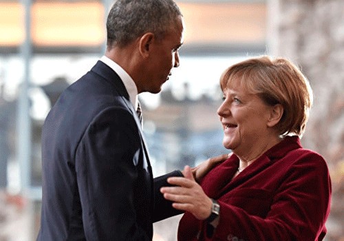 Obama Merkelə Rusiyaya qarşı sanksiyaları saxlamağı təklif edib
