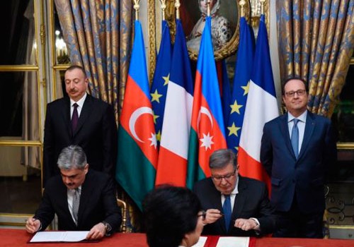 Azərbaycan - Fransa sənədləri imzalanıb