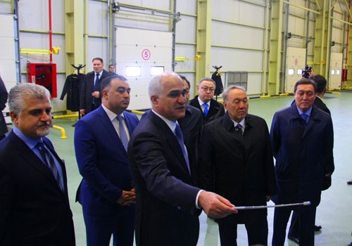 Qazaxıstan Prezidenti Azərbaycanın Aktaudakı Logistika Mərkəzi ilə tanış olub