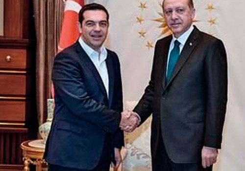 Ərdoğan Tsipras ilə türk hərbçilərin ekstradisiyasını müzakirə edib