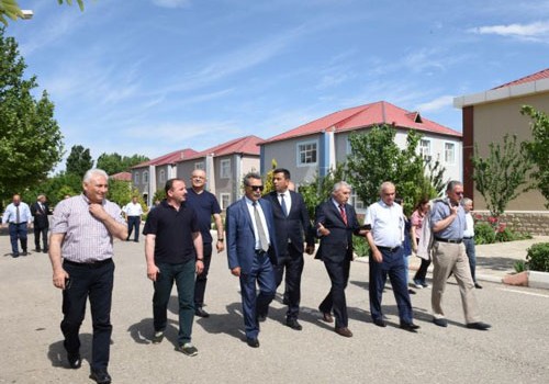 Media rəhbərləri Heydərabad qəsəbəsində olublar