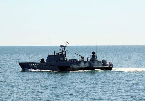 Azərbaycan HDQ-nin “G-124” gəmisi dəniz hədəfinə atışları uğurla yerinə yetirib