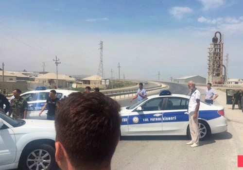 BDYPİ: Silah anbarında partlayışla əlaqədar Bakı-Quba avtomobil yolu bağlanıb