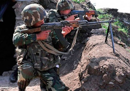 Ermənistan silahlı qüvvələri qumbaraatanlardan da istifadə etməklə atəşkəsi 112 dəfə pozub