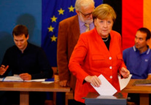 Almaniyada keçirilən parlament seçkiləri üzrə "exit-poll" nəticələri açıqlanıb