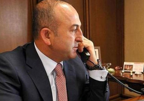 Türkiyə XİN rəhbəri və ABŞ dövlət katibi arasında telefon danışığı olub