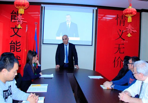 ADU-da “Azərbaycan-Çin: partiyalararası dialoq” mövzusunda seminar keçirilib