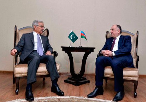 Azərbaycan və Pakistan xarici işlər nazirlərinin görüşü keçirilir