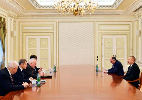 Prezident ATƏT-in Minsk qrupu həmsədrlərini qəbul edib