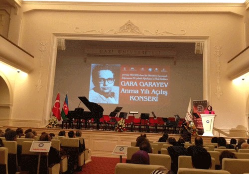 Ankarada “Qara Qarayev ili” çərçivəsində konsert olub