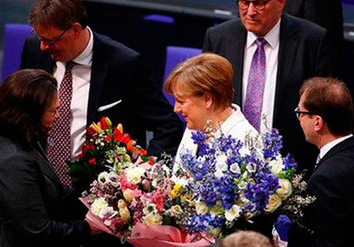 Anqela Merkel dördüncü dəfə Almaniyanın kansleri seçilib