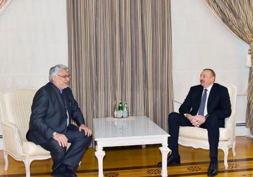 Prezident İlham Əliyev Paraqvay Senatının sədrini qəbul edib