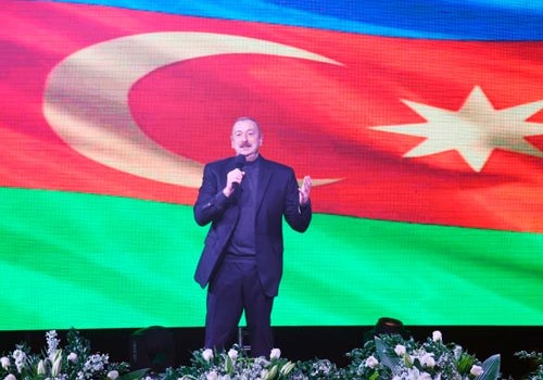 Prezident İlham Əliyev: "Azərbaycan xalqı sabitlik, təhlükəsizlik şəraitində yaşayacaq" - Fotolar