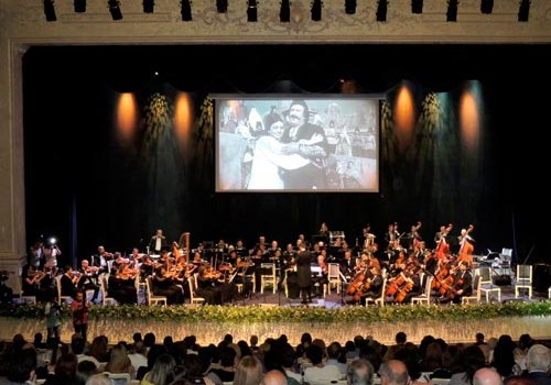 Bülbül adına VII Beynəlxalq müsabiqənin qalibləri konsert veriblər