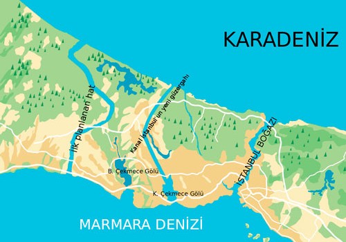 İstanbulda gəmiçilik kanalının inşasının dayandırılmasından söhbət gedə bilməz
