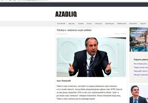 “Qərbçi” müxalifətin anti-Türkiyə çağırışları