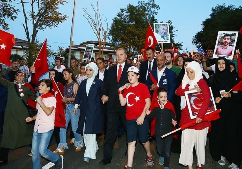 Türkiyədə 15 iyul - Demokratiya və Milli Birlik Günü qeyd olunur