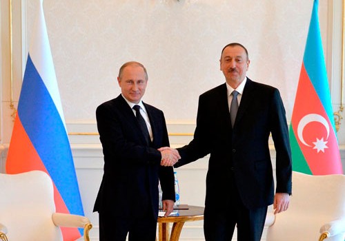 Azərbaycan prezidenti Vladimir Putini təbrik edib