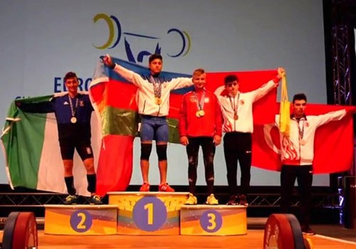 Atletimiz Avropa birinciliyinin qızıl medalçısı oldu