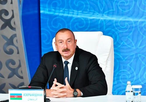Prezident: Azərbaycan Xəzəryanı ölkələr üçün mühüm tranzit rolu oynayır