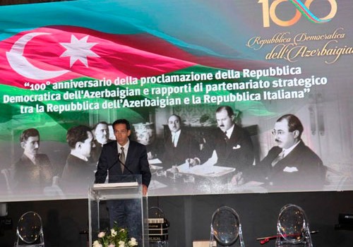 Vatikanda Azərbaycan Xalq Cümhuriyyətinin 100 illik yubileyi qeyd edilib