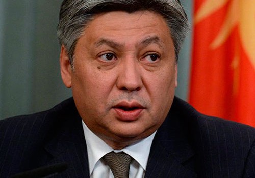Qırğızıstanın xarici işlər naziri istefa verdi