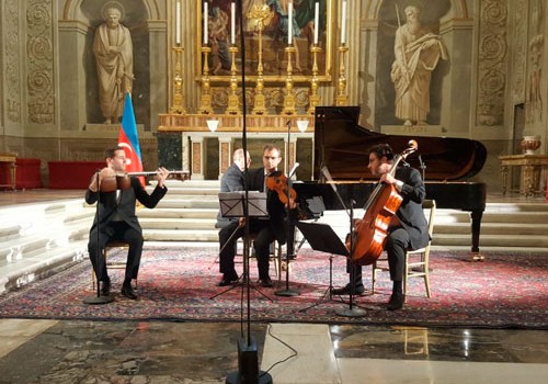İtaliya Prezident Sarayında Azərbaycan musiqisi