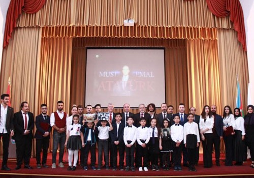 Mustafa Kamal Atatürkün anım gününə həsr edilmiş tədbir keçirilib
